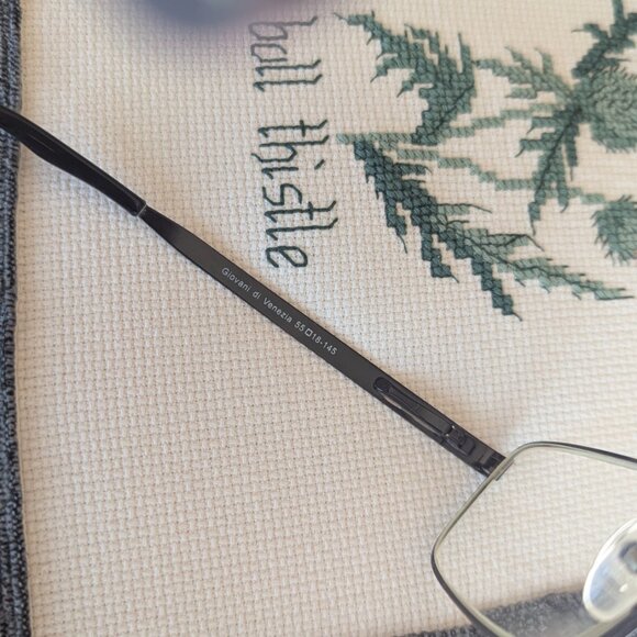 Giovani di Venezia Eyeglasses Frames DEmo NWOT MODERN KYLE 55 18 145 - Picture 4 of 12